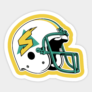 Sacramento Surge Helmet [DEFUNCT] Sticker